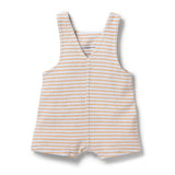 Wilson & Frenchy Terry Towelling Overall - Nutmeg Stripe