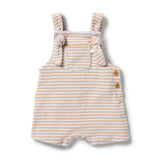 Wilson & Frenchy Terry Towelling Overall - Nutmeg Stripe