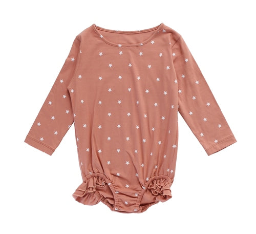 Alex & Ant Star Leotard - Peach