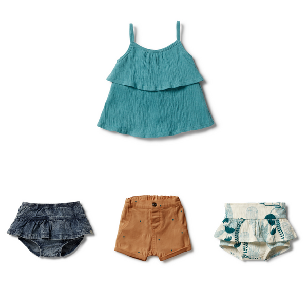 Wilson & Frenchy Calypso Ruffle Tank