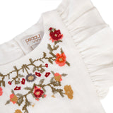 Peggy Valley Playsuit - White