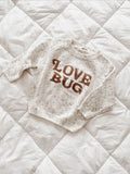 Bencer + Hazelnut Knit Jumper - Love Bug - Oatmeal