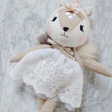 Mini Winther Co Fawn Doll - White Lace
