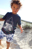Raised By The Desert Barefoot/Salty T-Shirt - Night Sky