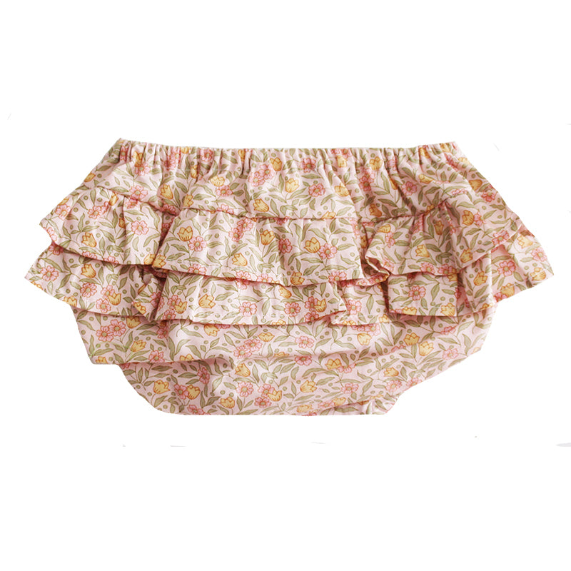 Alimrose Baby Ruffle Bloomer - Lily Pink