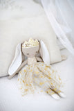 Alimrose Billie Princess Bunny - Gold