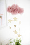 Alimrose Tulle Cloud Mobile - Blush and Gold