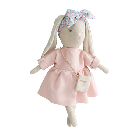 Alimrose Aurelie Linen Cat Doll - Blush