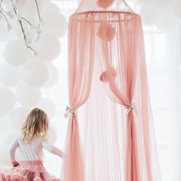 Alimrose Pom Pom Canopy - Blush