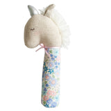 Alimrose Yvette Unicorn Squeaker - Liberty Blue