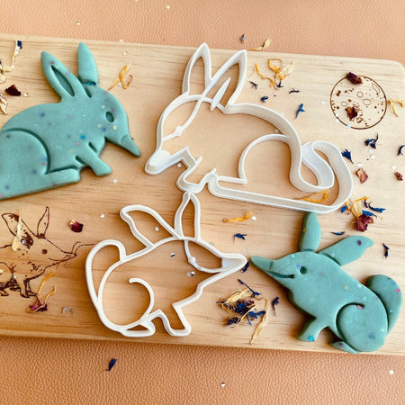 Beadie Bug Play - Play Dough Stamps - Butterfly Life Cycle