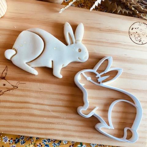 Beadie Bug Play - Bio Dough Cutter - Bunny