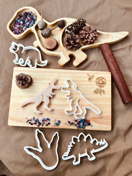 Beadie Bug Play - Bio Dough Cutter - T-Rex