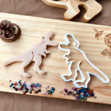 Beadie Bug Play - Bio Dough Cutter - T-Rex