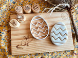 Beadie Bug Play - Bio Dough Cutter - Zig Zag Easter Egg