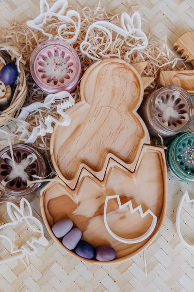 Beadie Bug Play - Play Dough Stamps - Easter Eggs