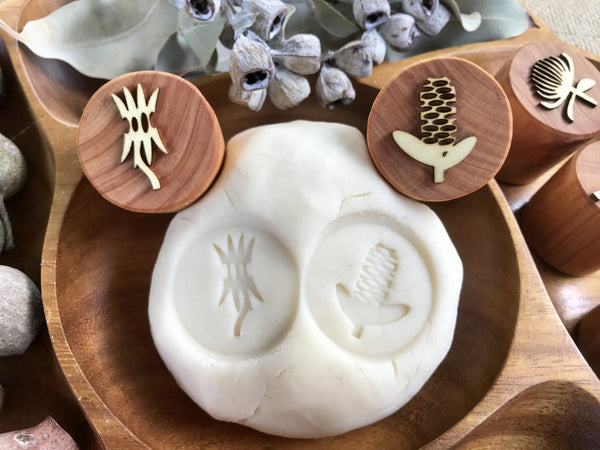 Beadie Bug Play - Play Dough Stamps - Australian Animals