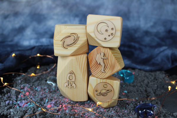 Beadie Bug Play - Play Dough Stamps/Blocks - Space