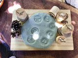 Beadie Bug Play - Play Dough Stamps - Dinosaur