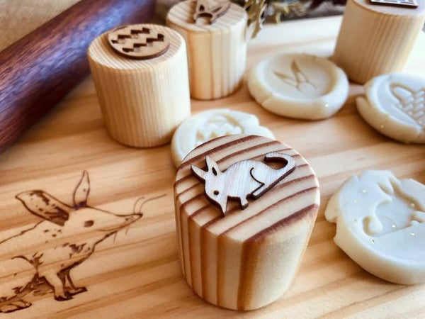 Beadie Bug Play - Play Dough Stamps - Easter Theme - Australiana