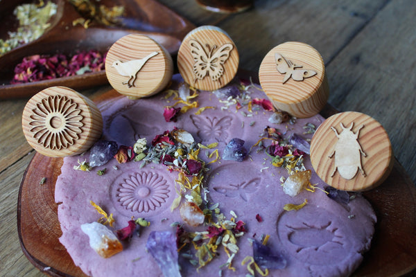 Beadie Bug Play - Play Dough Stamps - Garden