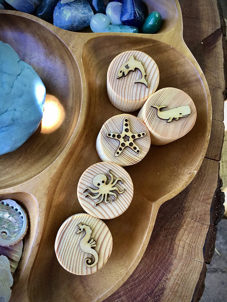 Beadie Bug Play - Play Dough Stamps - Sea Creatures