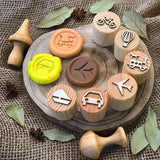 Beadie Bug Play - Play Dough Stamps - Transport