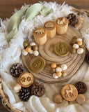 Beadie Bug Play - Play Dough Stamps - Woodland Animal