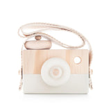 Behind The Trees Wooden Camera - Ecru