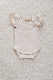 Bencer + Hazelnut Bodysuit - My First Christmas - Pink