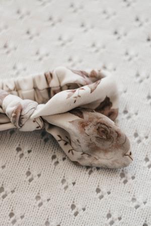 Bencer + Hazelnut Bow Clip - Ruby