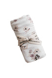 Bencer + Hazelnut Jersey Swaddle Blanket - Posy