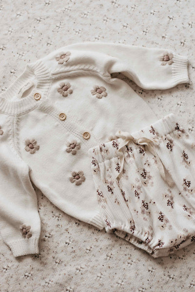 Bencer + Hazelnut Knit Cardy - Posy