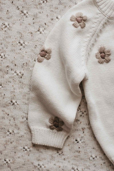 Bencer + Hazelnut Knit Cardy - Posy