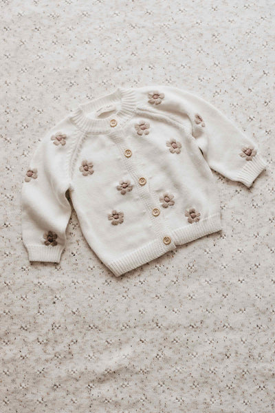 Bencer + Hazelnut Knit Cardy - Posy