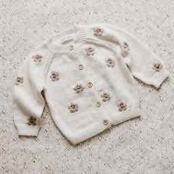 Bencer + Hazelnut Knit Cardy - Posy