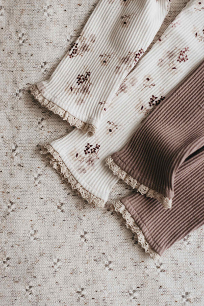 Bencer + Hazelnut Lace Leggings - Posy