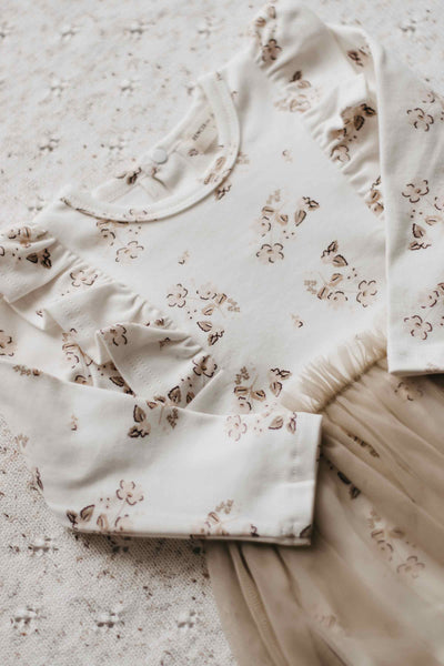 Bencer + Hazelnut Long Sleeve Tutu Dress - Posy