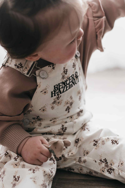Bencer + Hazelnut Overalls - Posy