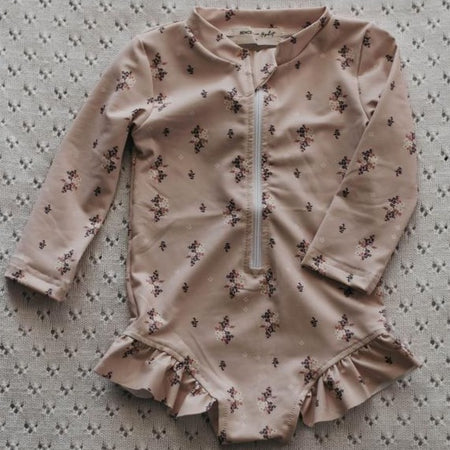 Bencer + Hazelnut Bodysuit - My First Christmas - Pink