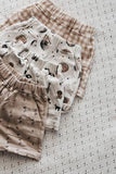 Bencer + Hazelnut Shorts - Gingham
