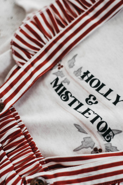 Bencer + Hazelnut Suspender Skirt - Claus