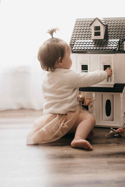 Bencer + Hazelnut Long Sleeve Tutu Dress - Posy