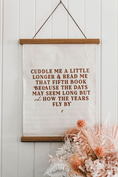 Bencer + Hazelnut Wall Hanging - Cuddle Me