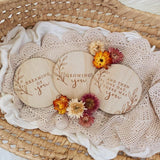 Bloomlette Timber Precious Journey Plaque Set - Etched