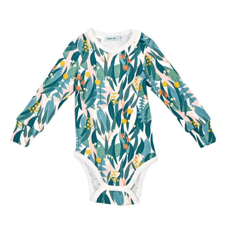 Goldie + Ace Long Sleeve Bodysuit- Bushland