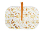 The Somewhere Co. Travel Baby Change Mat and Wallet - Mustard Floral