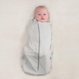 ergoPouch Cocoon 0.2 tog Organic Bamboo Swaddle - Grey Marle