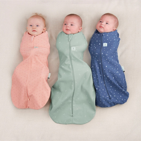ergoPouch Cocoon 0.2 tog Organic Bamboo Swaddle - Berries