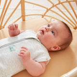 ergoPouch Cocoon 1 Tog Organic Baby Swaddle - Grey Marle